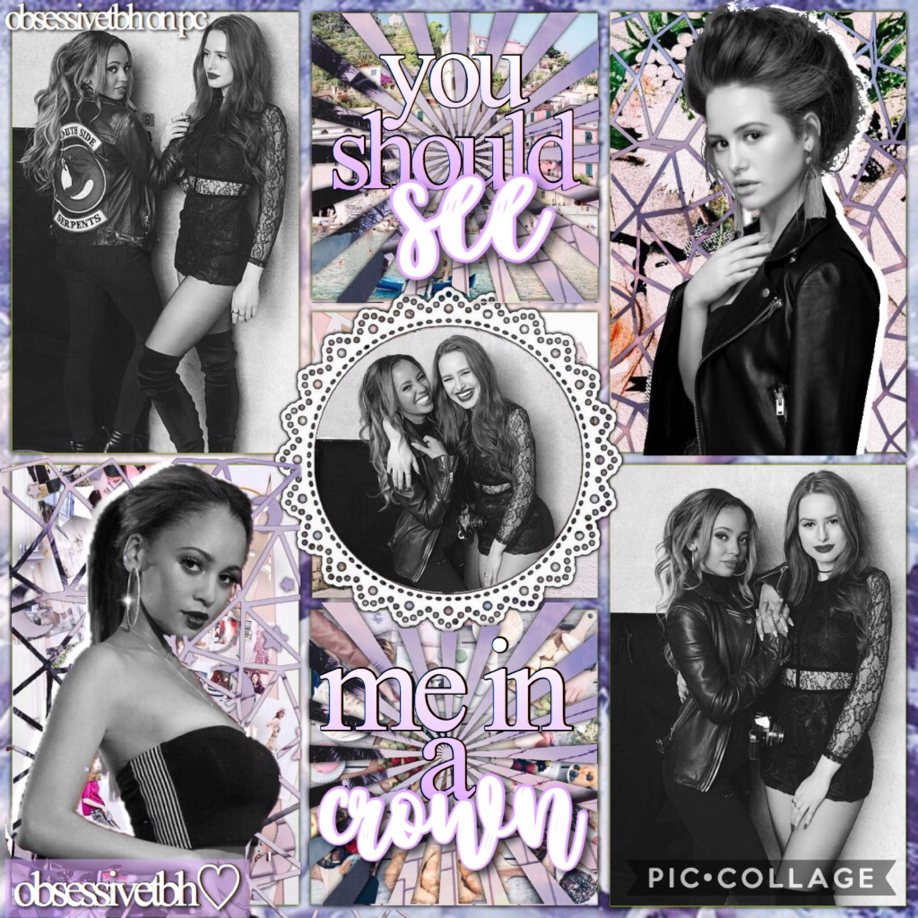 The Serpent Queens!! Tap-
Honestly I love Choni and they’re the only reason I still have hope for Riverdale tbh. Madelaine and Vanessa are also my queens so that’s that 💜 Currently Reading: A Darker Shade of Magic 
#SupportLeila #StopPatwo 