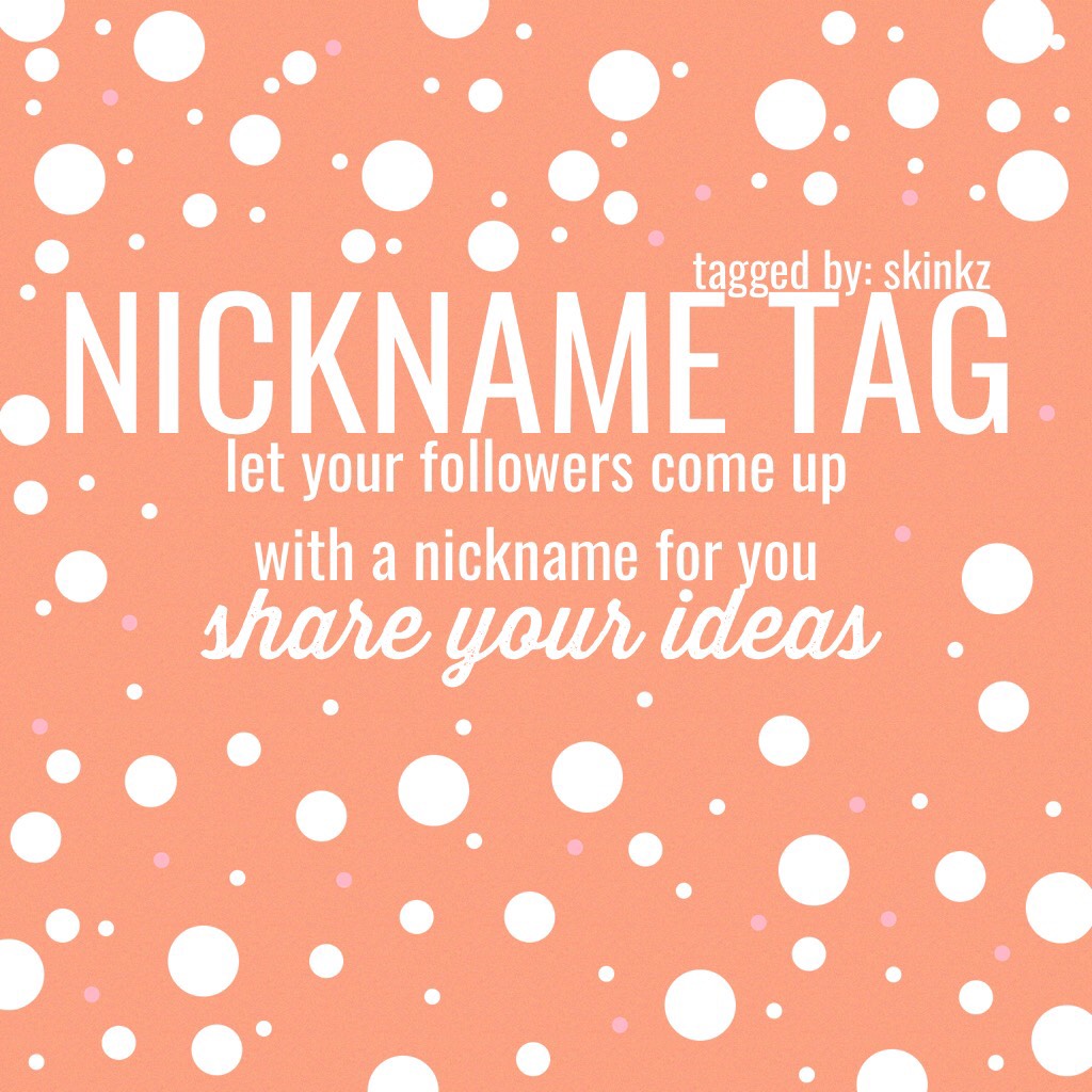 I tag: UN1QUE, dancingflowers, SP0TL1GHT, multihoran, and STARS_AB0VE!