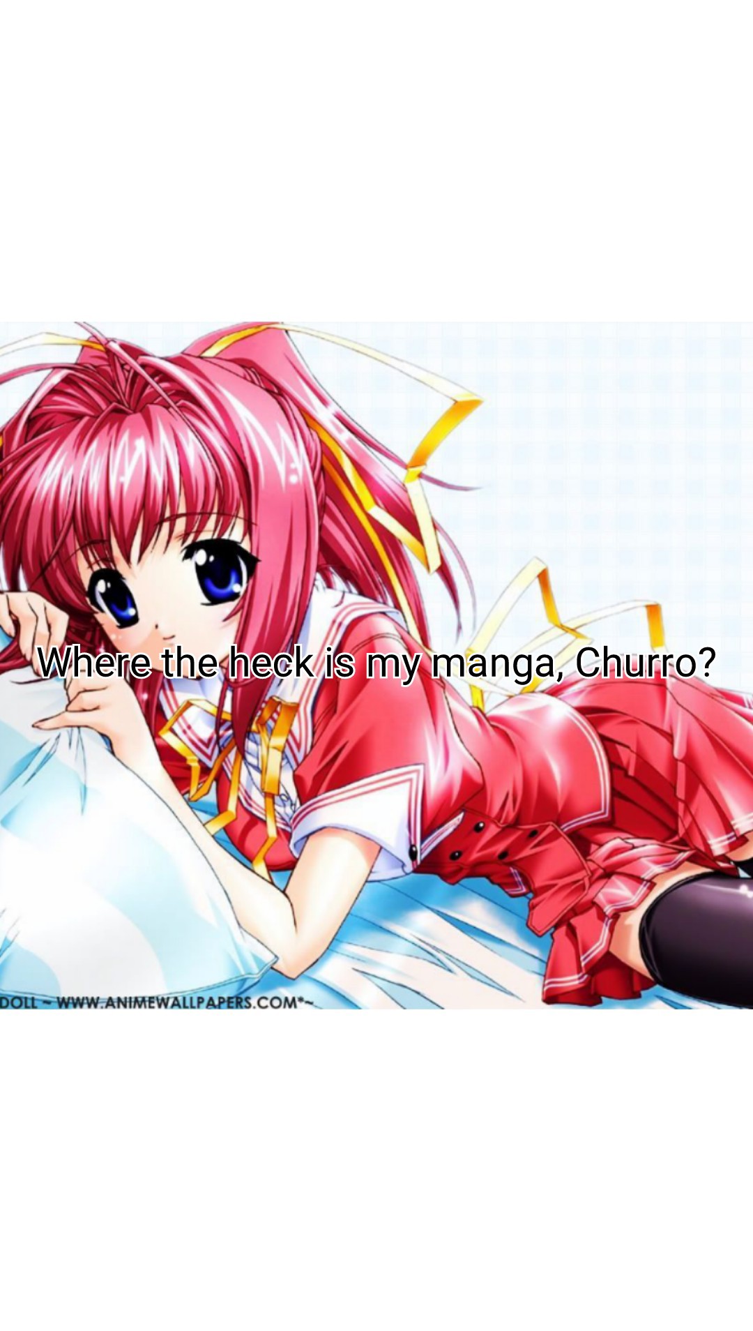 Where the heck is my manga, Churro?