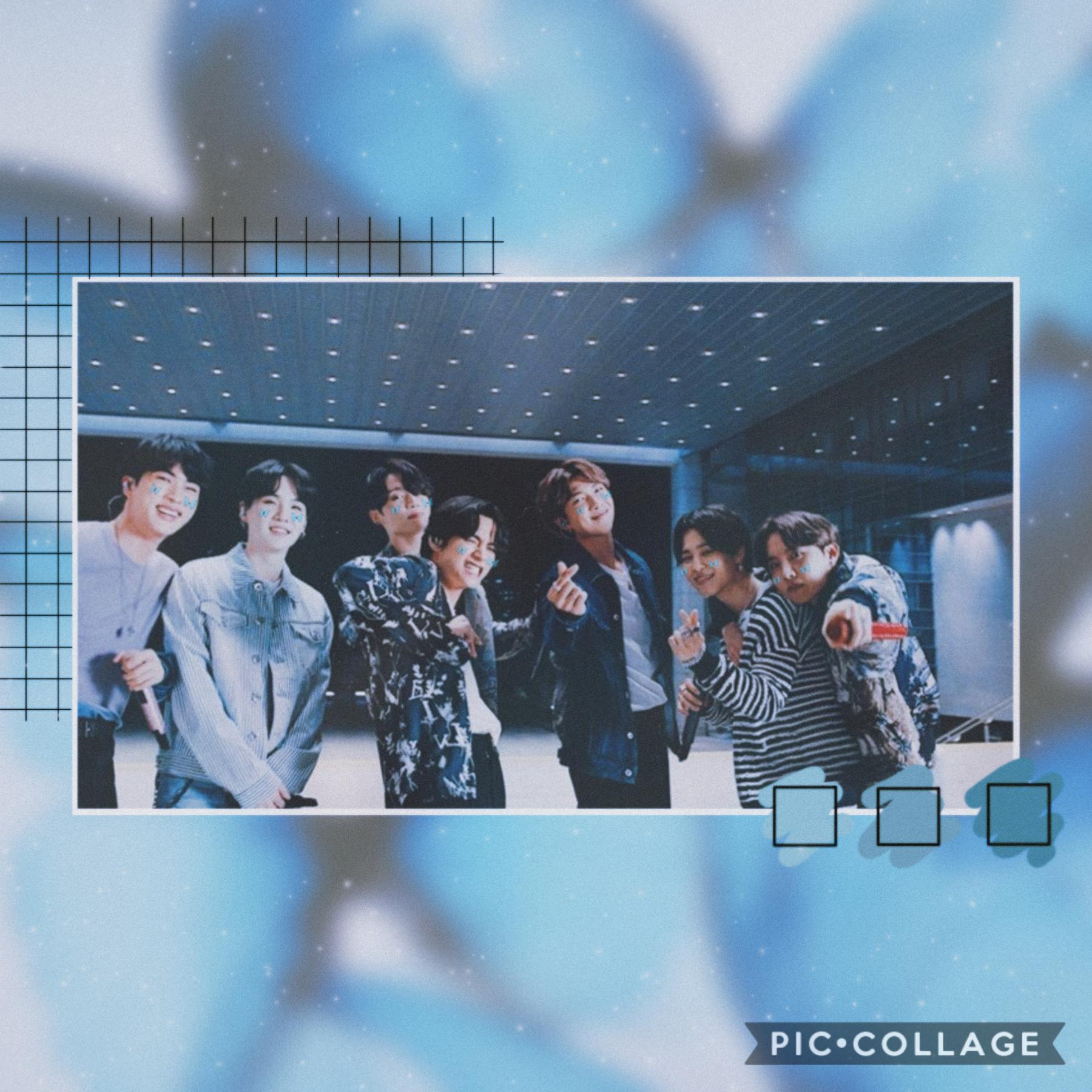 •💙•
Happy 7 Years BTS!!! 💜 We are so proud of the people you have become and will always support you. Always remember that ARMY loves you no matter what. Saranghae 💜💜