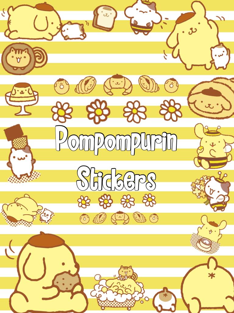 Animated Pompompurin Stickers