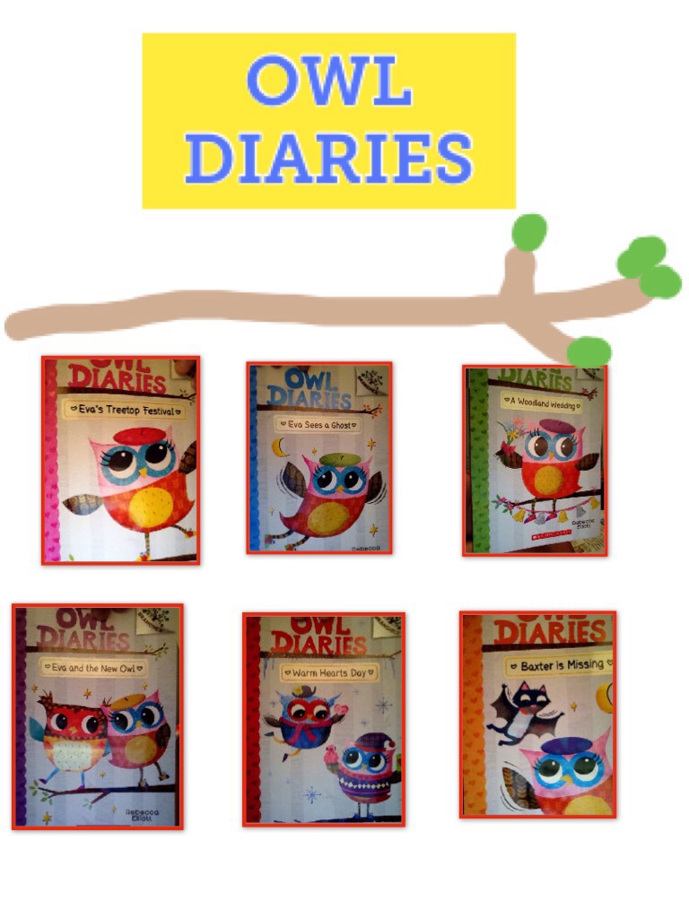 Owl diaries are my most favorite of all time chapter series books!