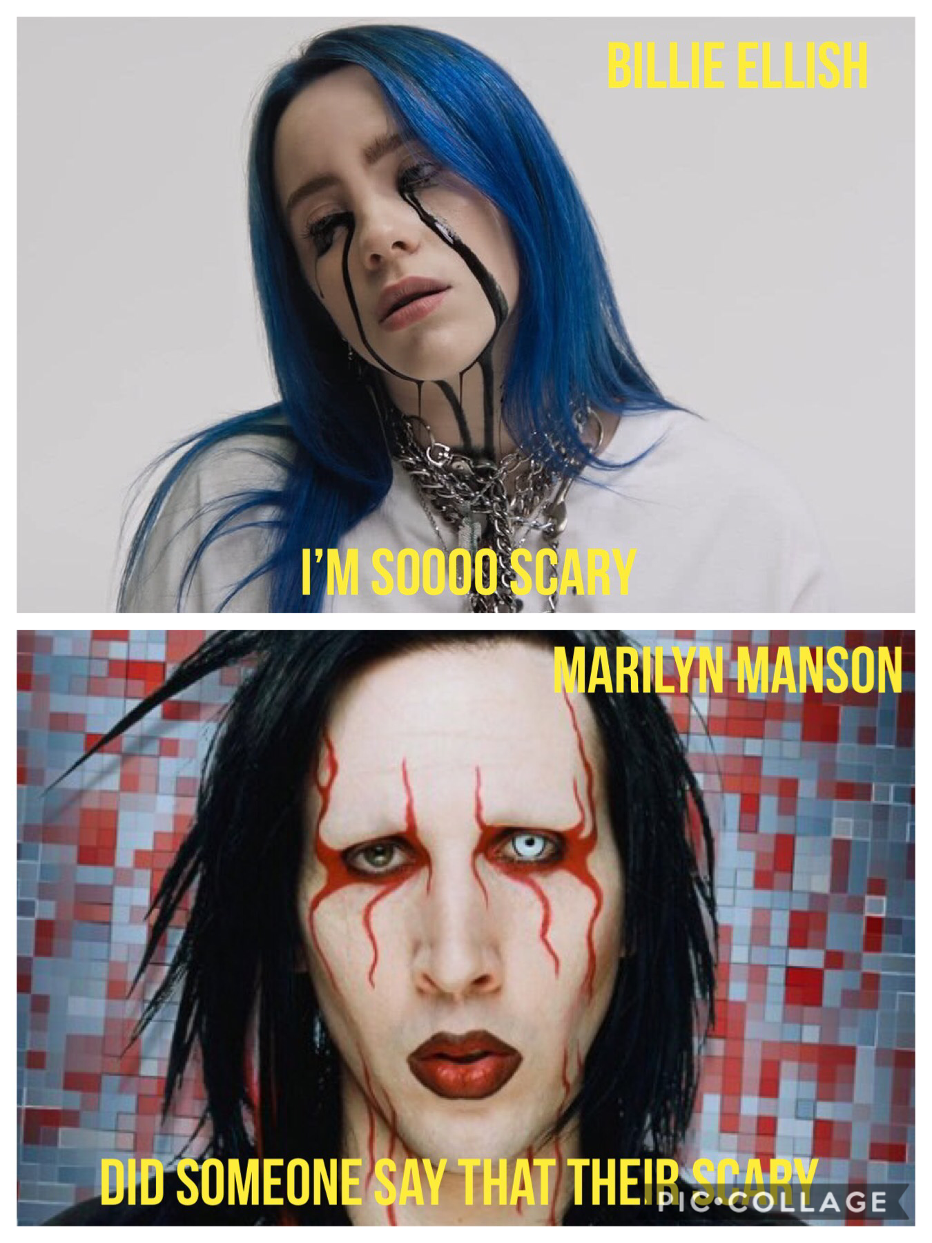 Marilyn Manson vs Billie ellish