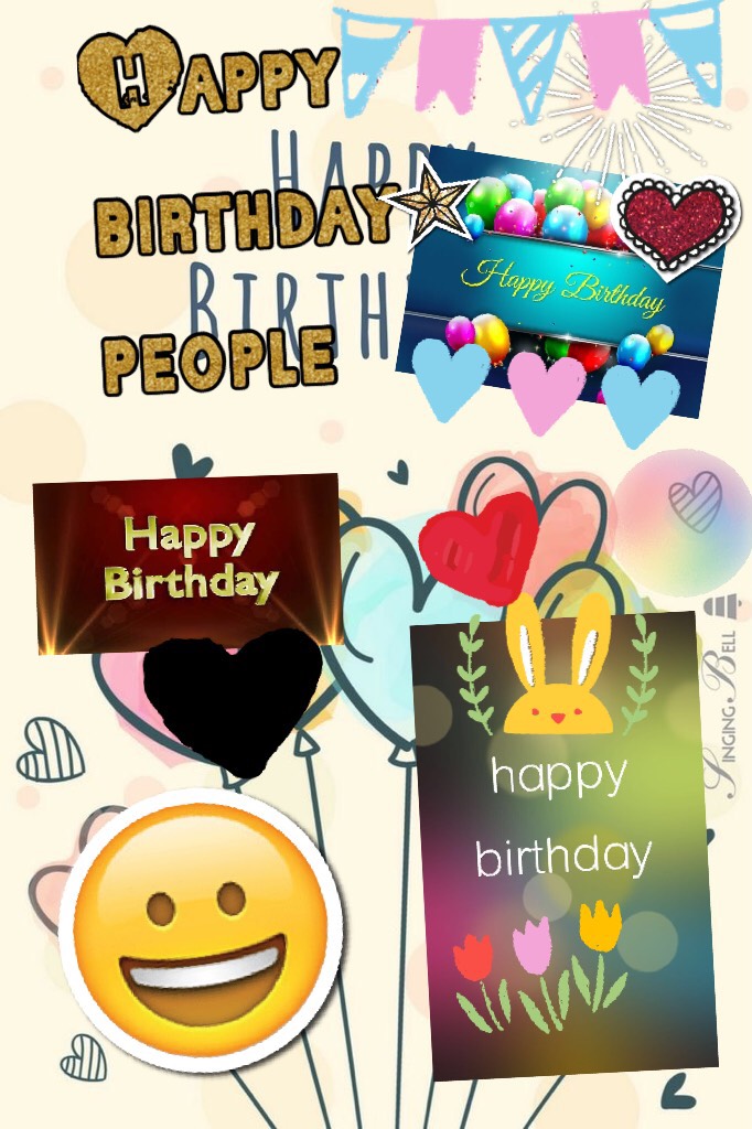 Happy birthday people
❤️❤️❤️❤️❤️❤️❤️