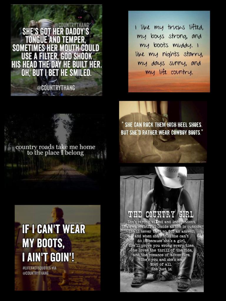 I'll always be a country girl