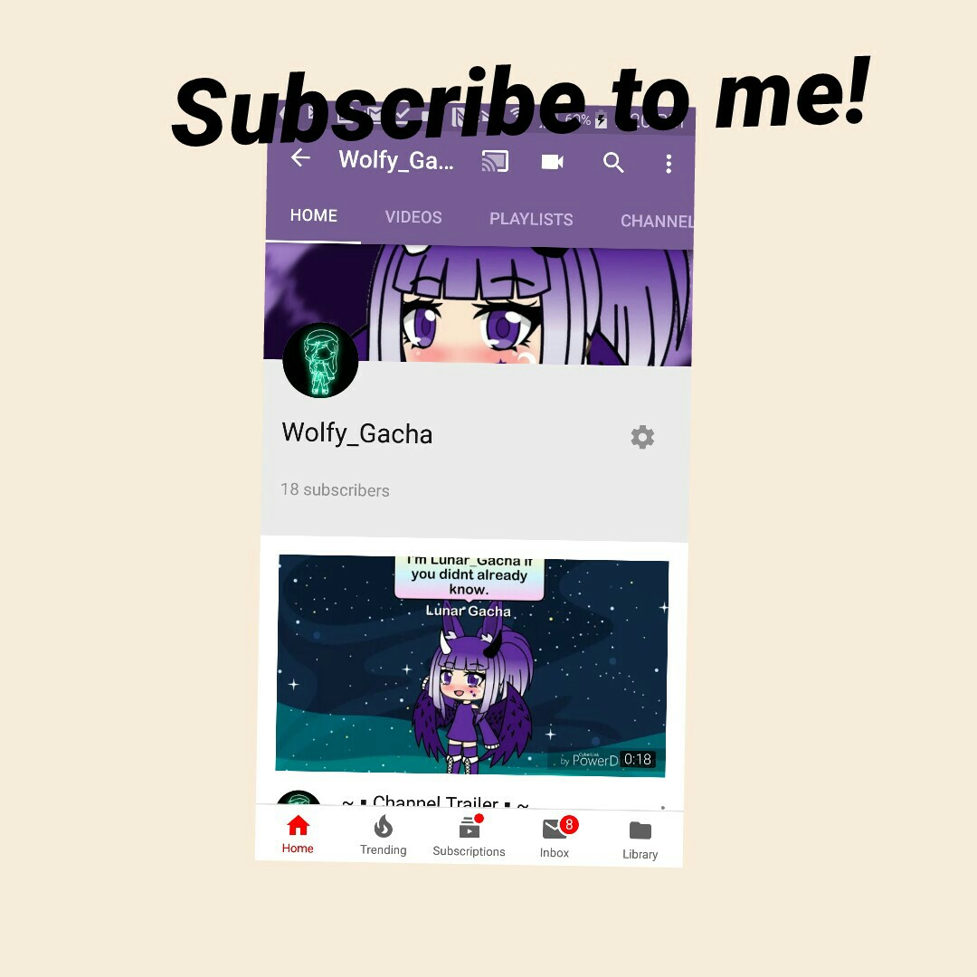 Subscribe to me!