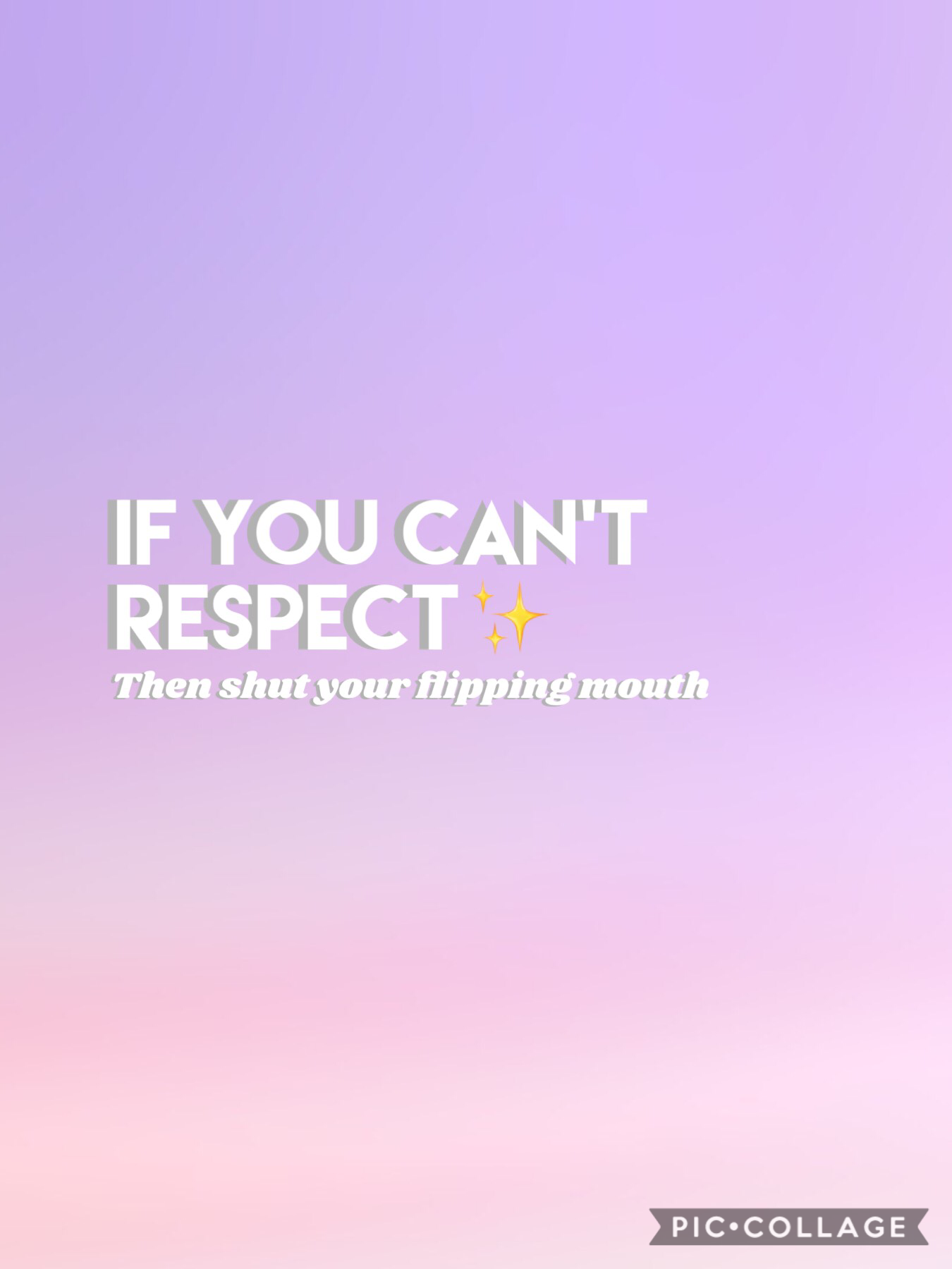 >Respect<