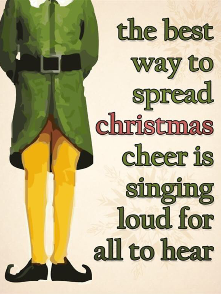 I love Buddy the Elf! He is so funny! Go check out the movie and have an awesome Black Friday!
