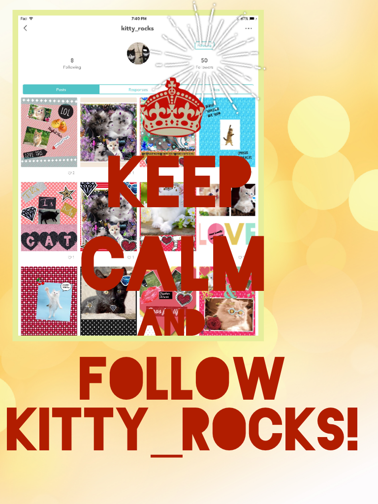 Follow kitty_rocks!