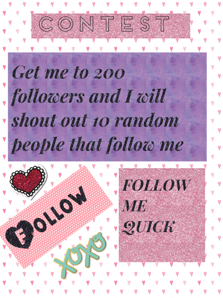 Follow me plzzzzzz