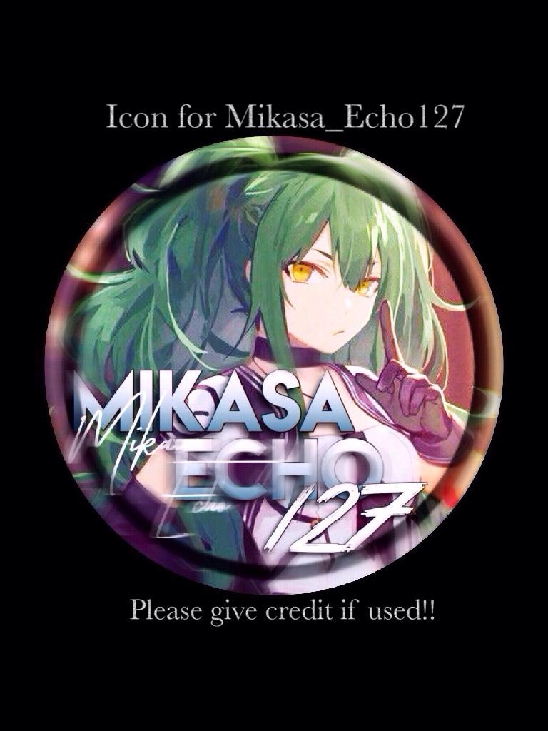 Icon for Mikasa_Echo127 !!! 