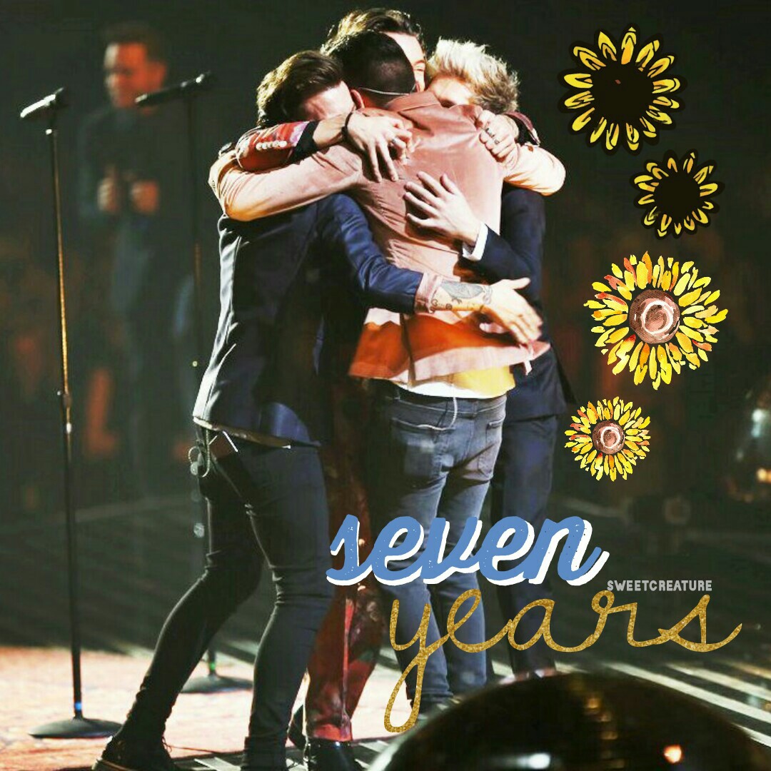 SEVEN FRICKEN YEARS. Wow. I can't believe it's been that long! I love them soo much. 💖 They've helped me so much and they always make me happy.  I just wanna cry lol but seriously, im sHOOOK. Well, here's to more years! 😄 Brb imma cry now 😭😭😍😣

