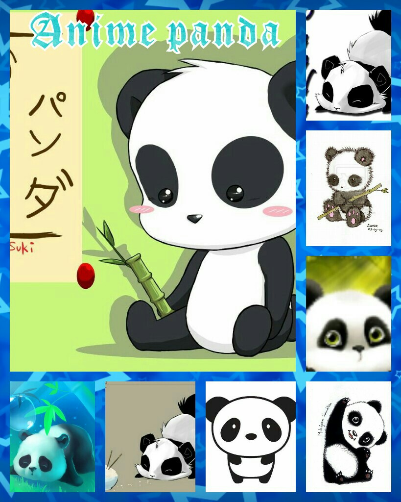 Anime panda