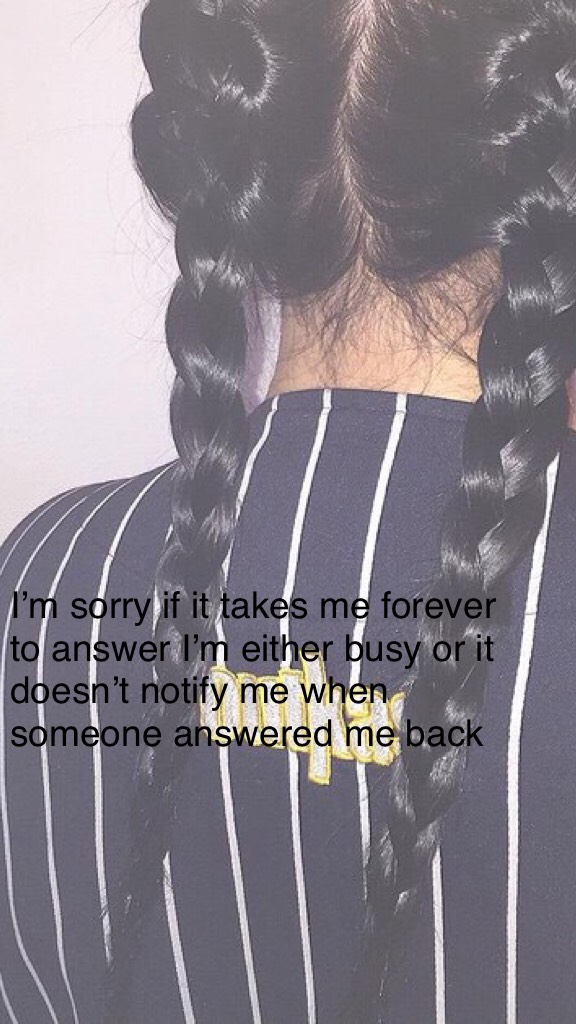 I’m sorry • • •