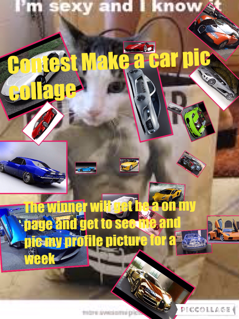 Contest Make a car pic collage 