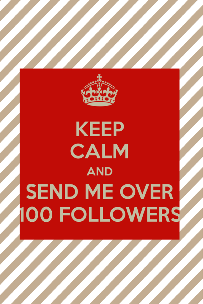 100 followers!!!
Yay Yay 😊 