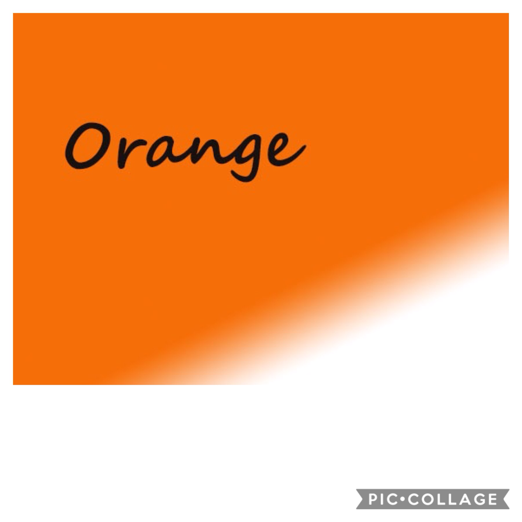 Orange photoshop