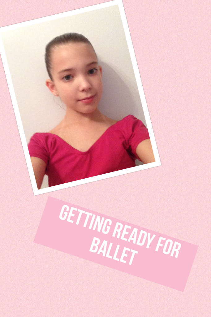 Getting ready for ballet