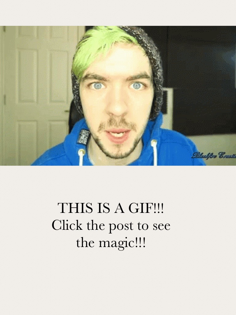 THIS IS A GIF!!! Click the post to see the magic!!!