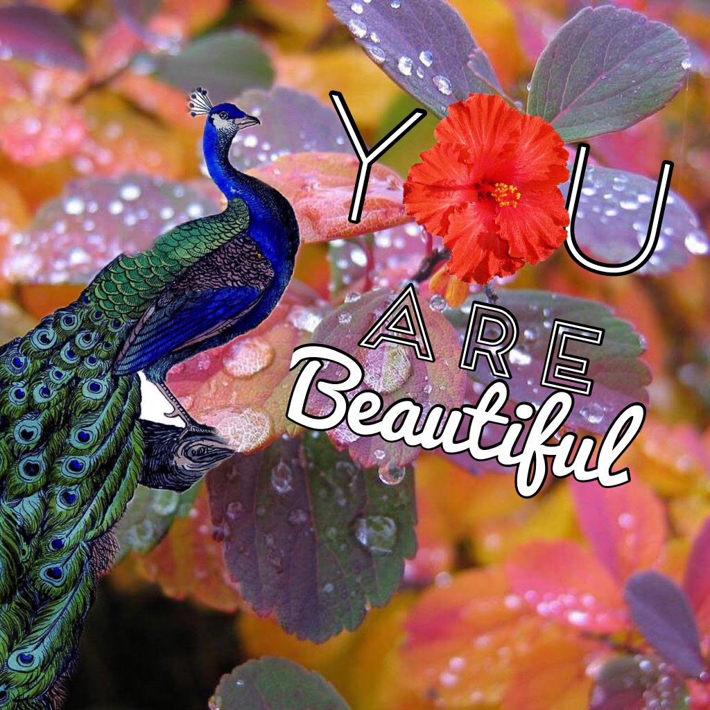 Be You because you are beautiful!