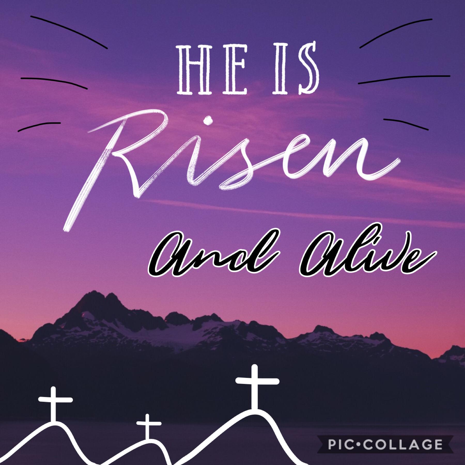 The true meaning of Easter! ☺️ ✝️ ⛰ 🖤 🙌🏻 This is super late but idc, I know I haven’t posted in like 4 weeks ( 🤯 ) but I needed a break. 💁🏻‍♀️ The Easter dessert I made is in the remixes! 🐰 🍫 🥨 Not too much has happened this month. 🗓