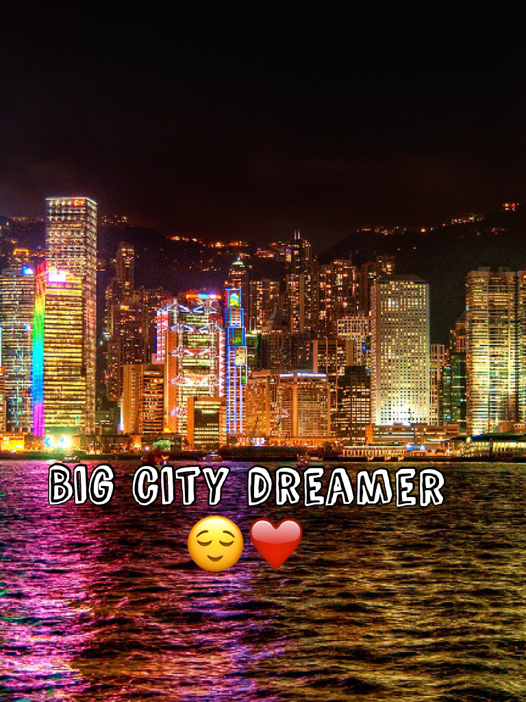 Big city dreamer 😌❤️