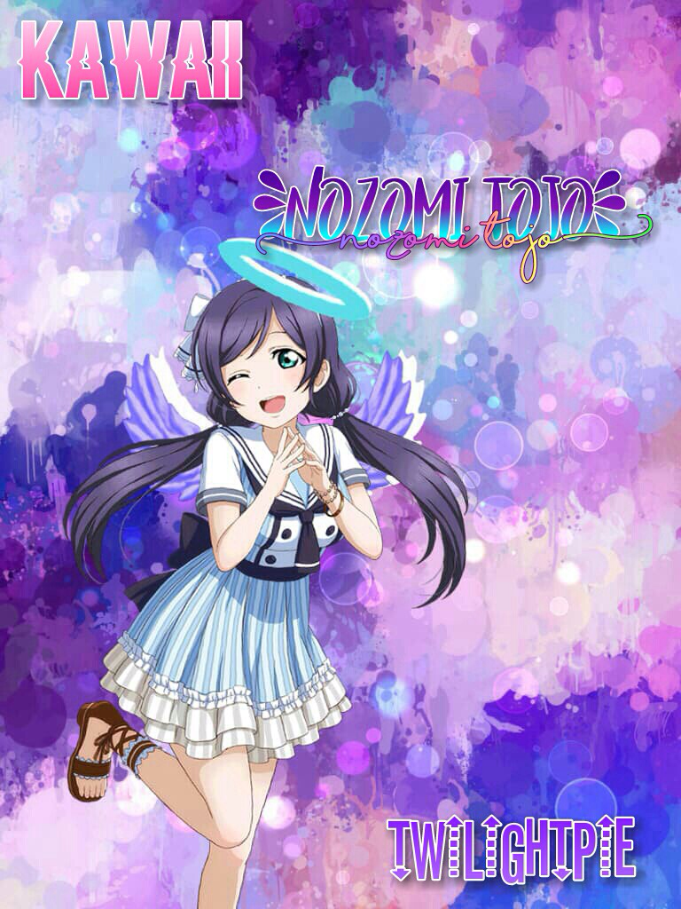 Nozomi Tojo Edit✨💜💙💚(tap)
This turned out pretty good if you ask me💕