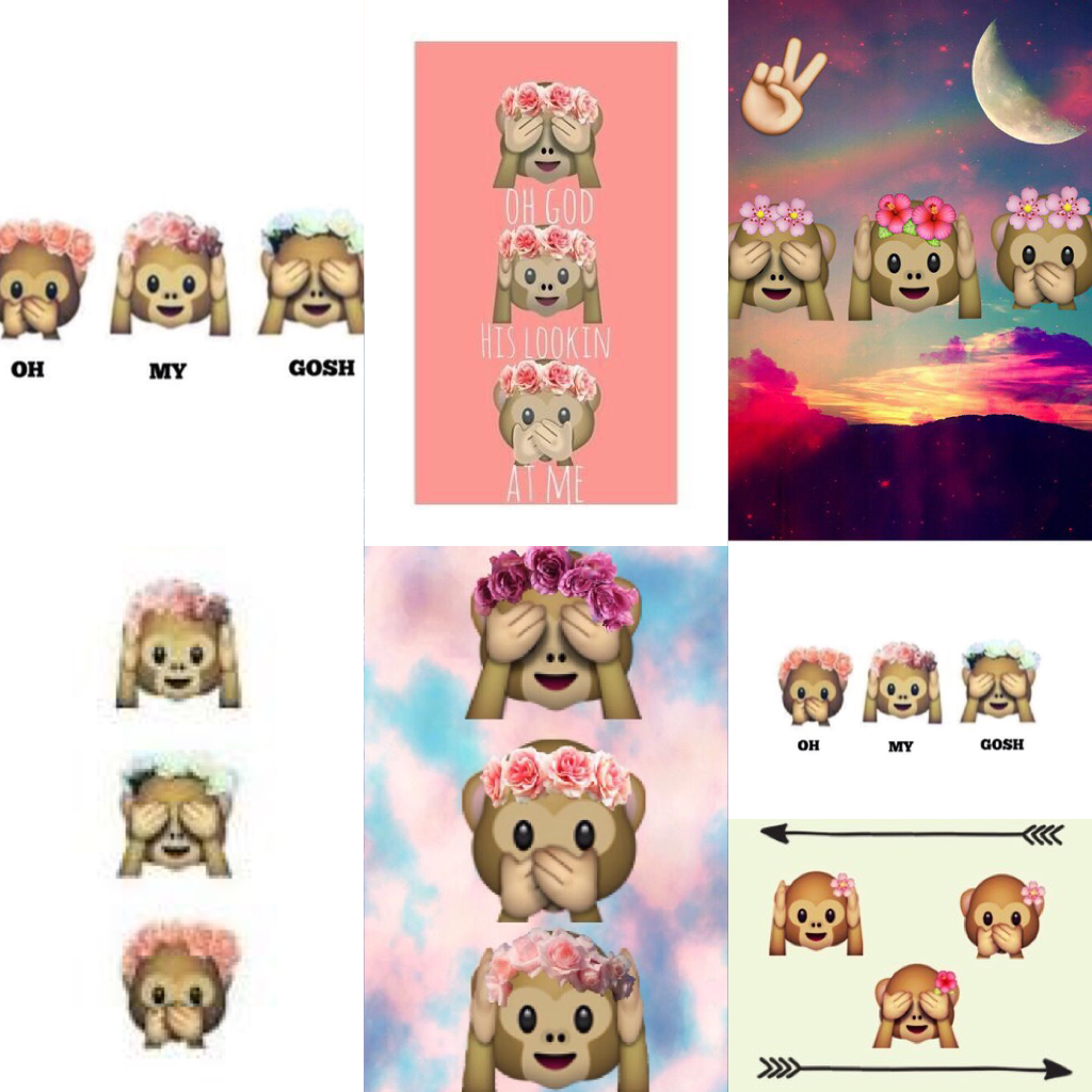 Monkey emoji 