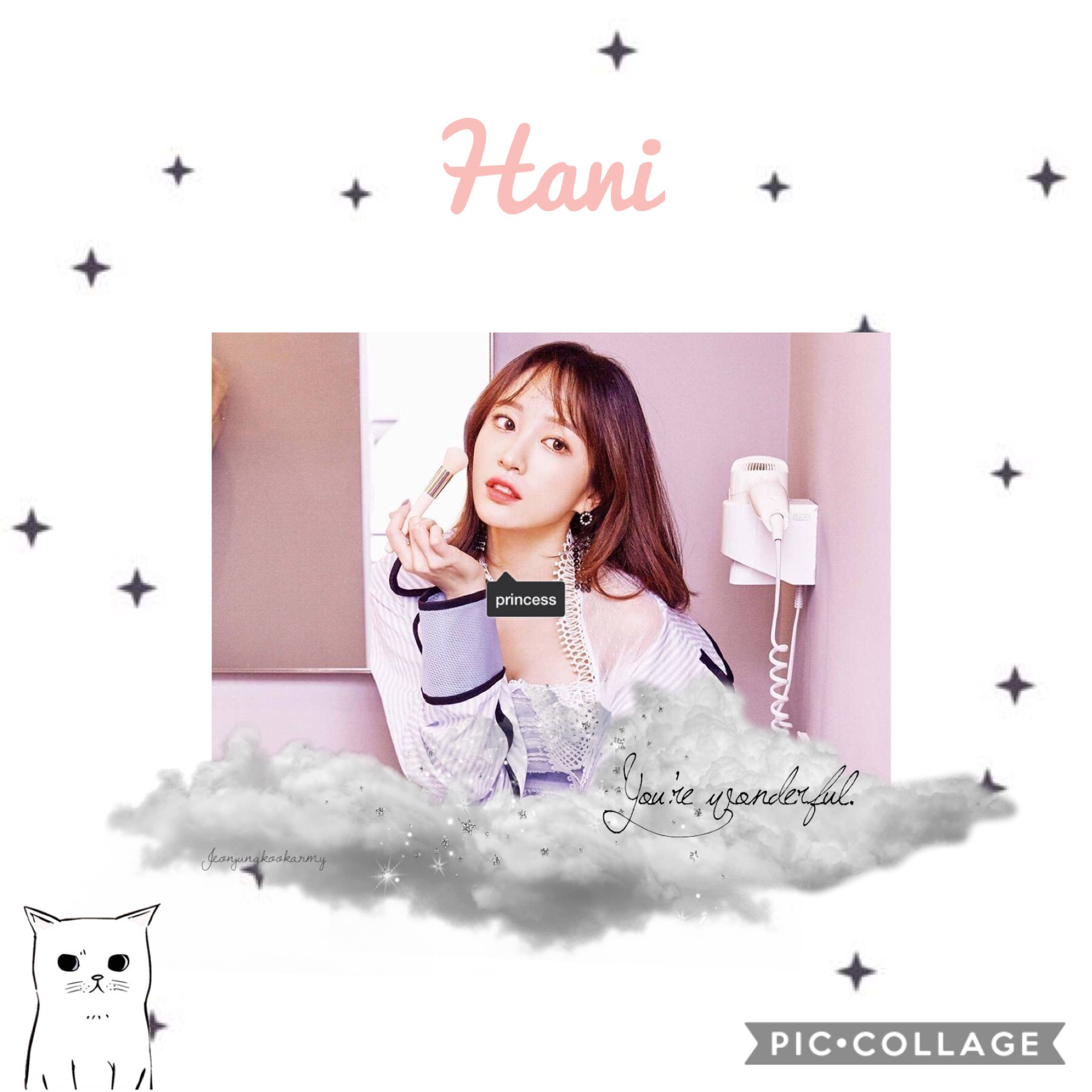 🍓tap🍓
Hey
It’s so sad to hear that Hani is leaving E.X.I.D
that’s why I made this!
And shoutouts to @peachy_min @trashy_love @whimz and @just_peachy for leading me through this journey!!