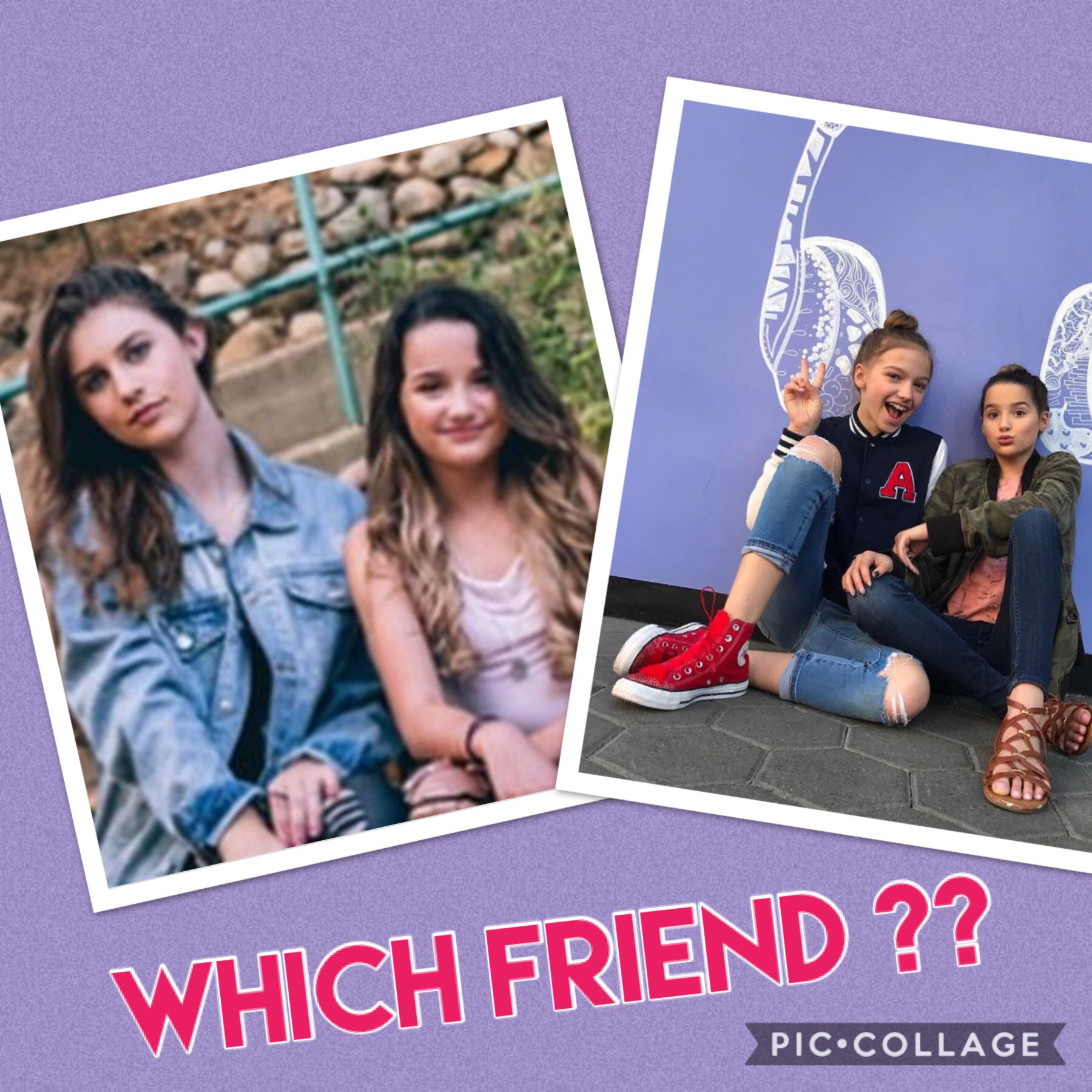 Which friend would you have??