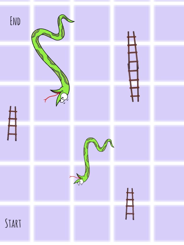 A super random snakes and ladders game.