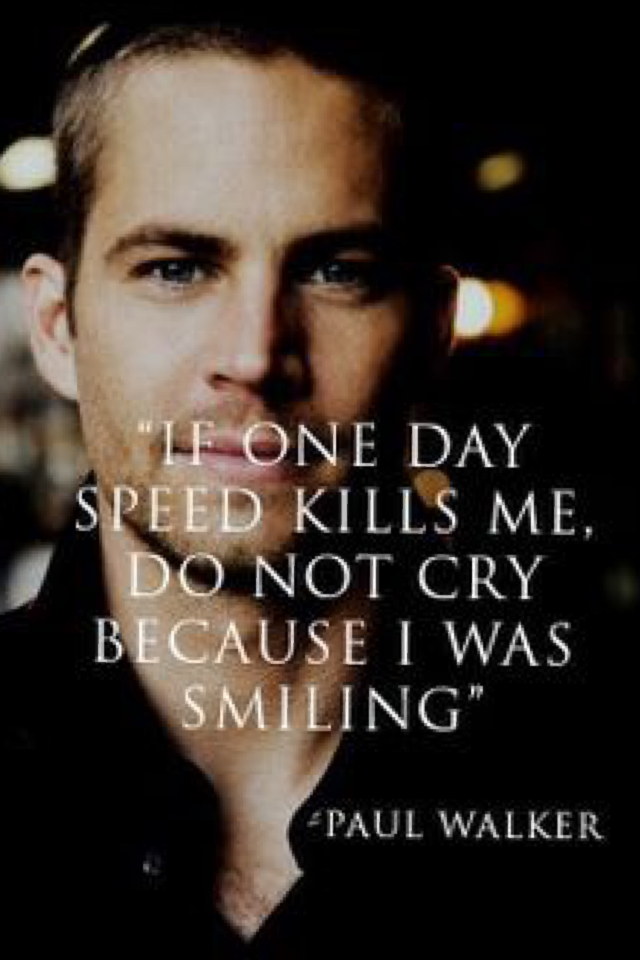 ALWAYS AND FOREVER PAUL WALKER