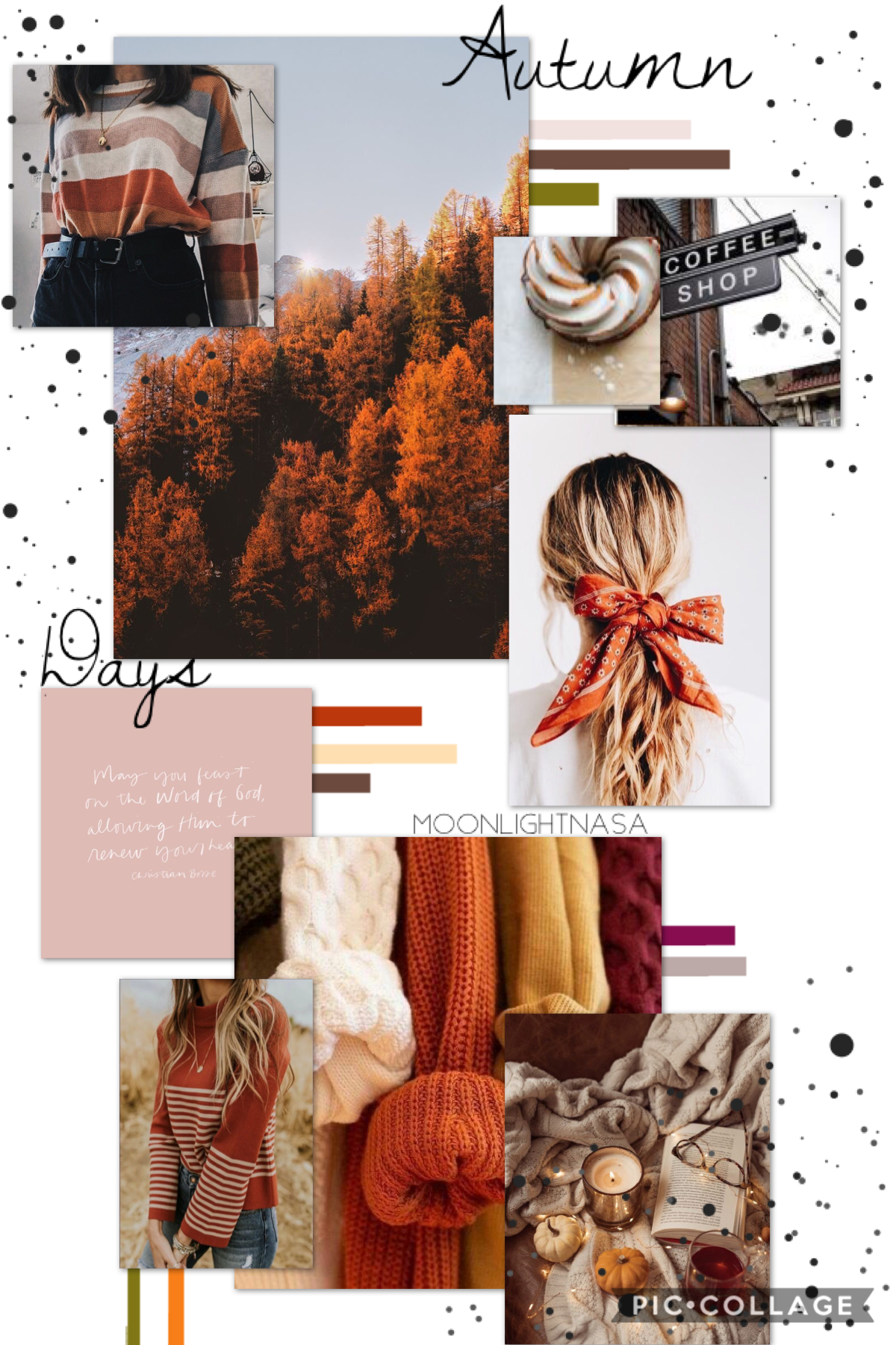 Tap
Technically it’s still Autumn! I think it’s be my last Autumn collage, though..idk! 
I have way too much h/w 
Hope you like it! 