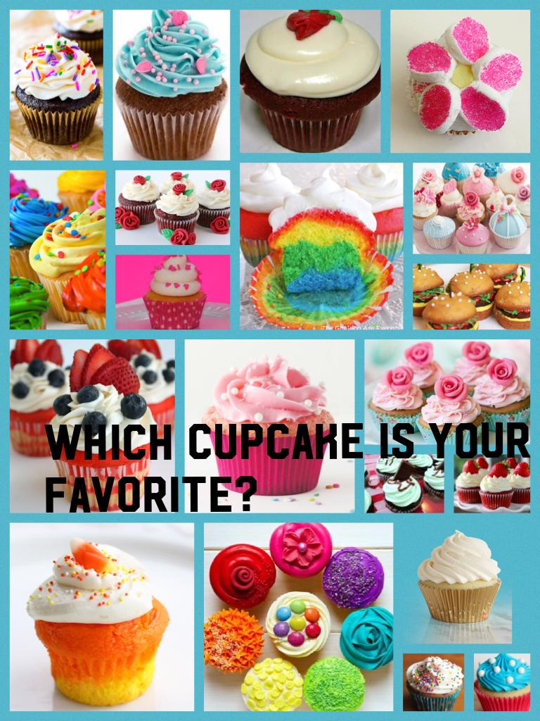 Which cupcake is your favorite?