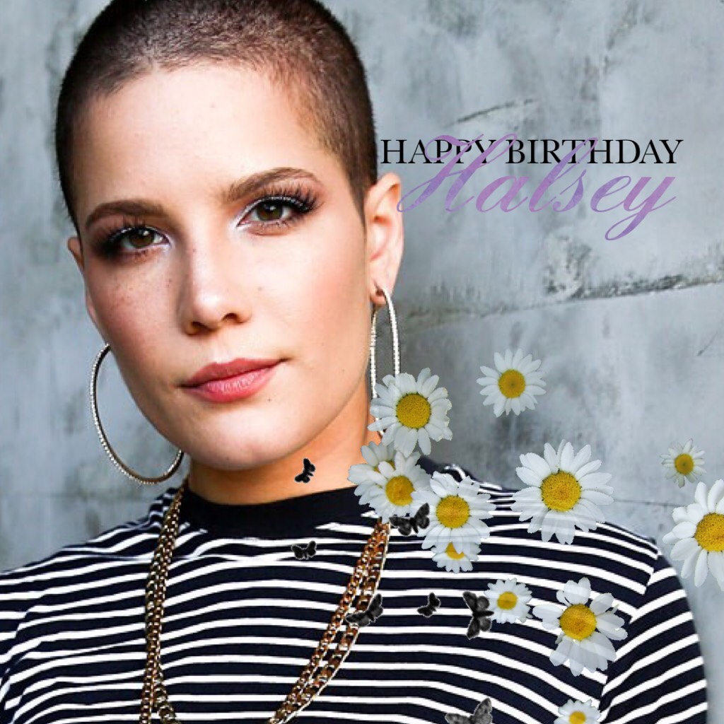 Forever my queen🙌🏻👑Yes, I know, I'm interrupting my theme but i don't care! Happy birthday to Halsey!! She's 23! Can't wait for what comes next!🌾 // 

Still sick, it hurts to breathe cause my nose and throat are so dry. Ever get that feeling?