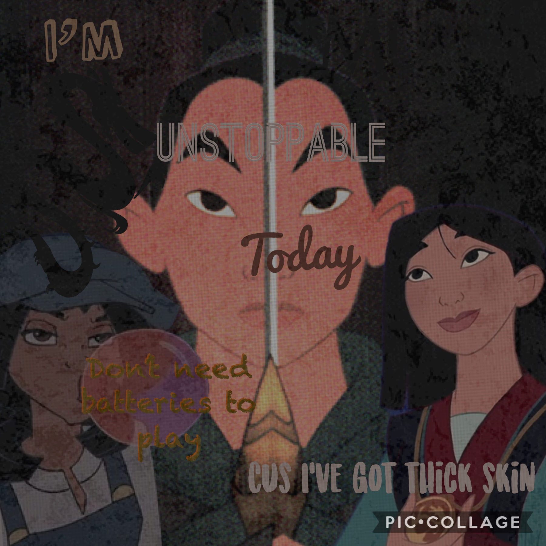 ✨tap✨
This is a Mulan collage I hope y’all like it lol!