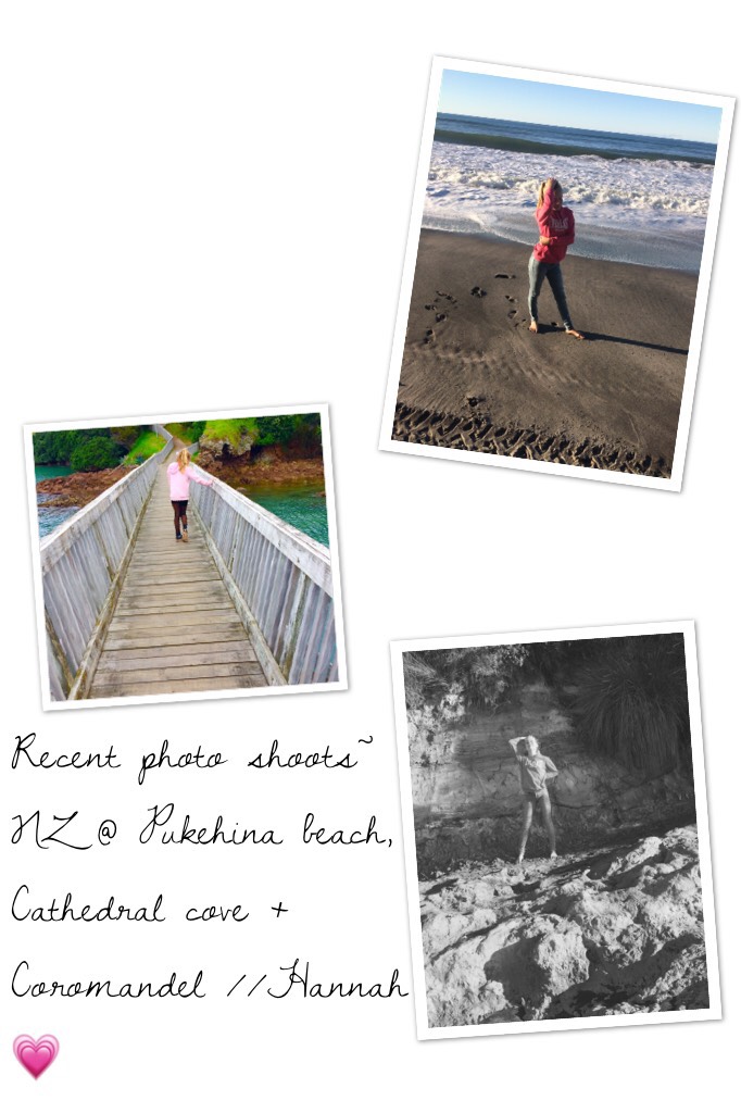 Recent photo shoots~ NZ @ Pukehina beach, Cathedral cove + Coromandel //Hannah 💗