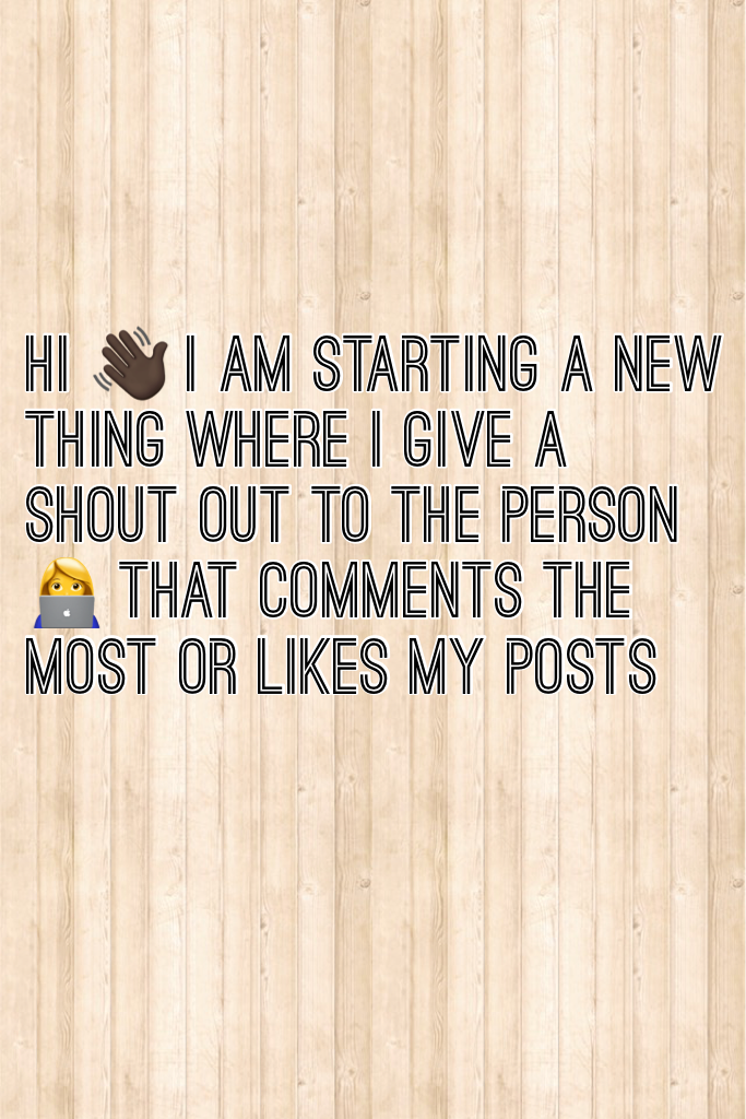 Start commenting 😃