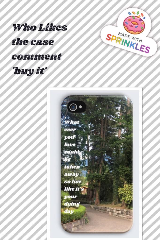 Who Likes the case comment 'buy it'