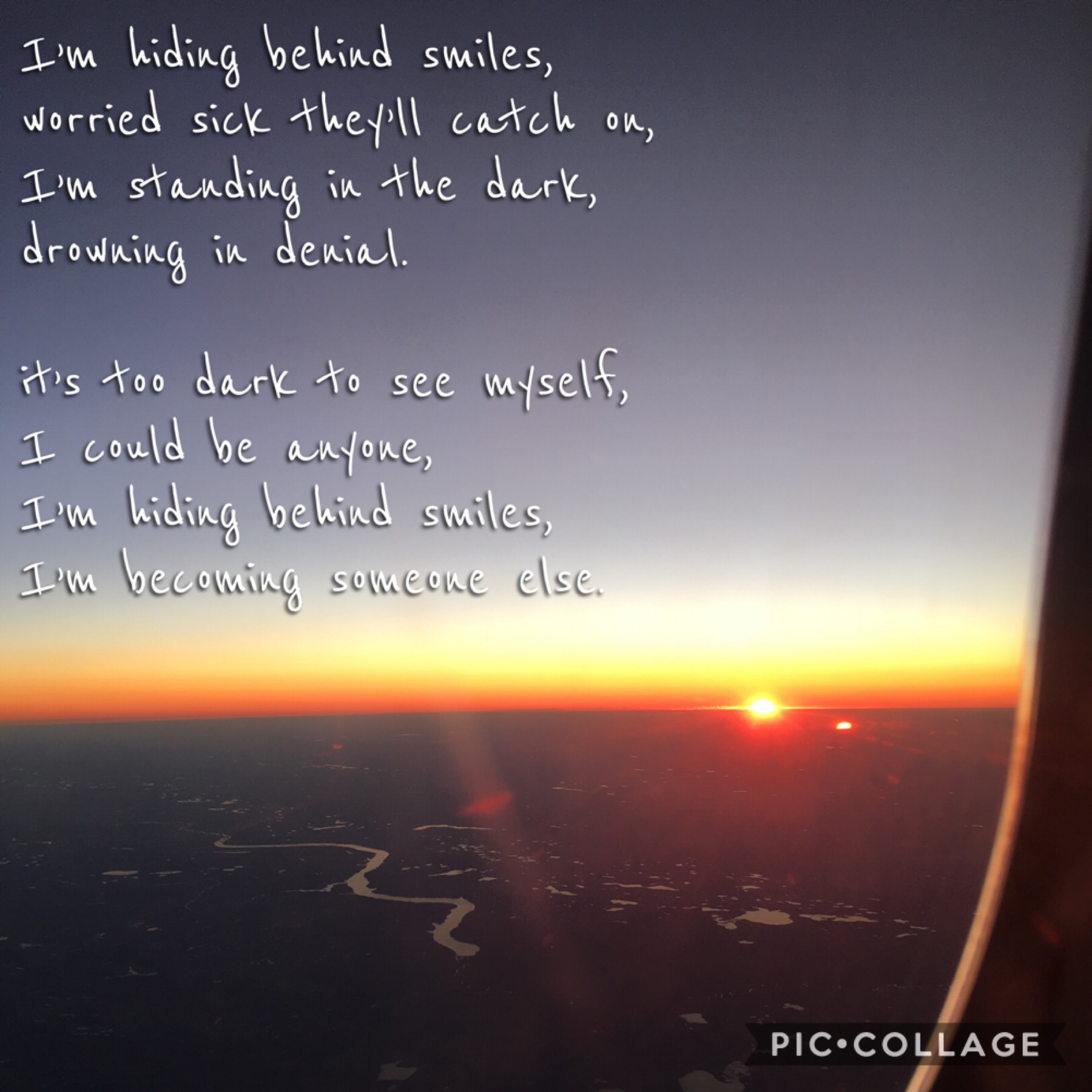 I wrote a poem and took this picture. Which do you prefer: sunrise or sunset?