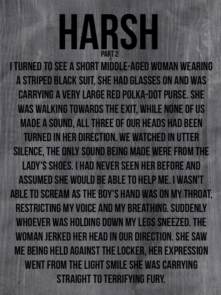 TAP
Harsh: Part 2
Hope you guys like this story...
Sorry for taking so long to post the second part!