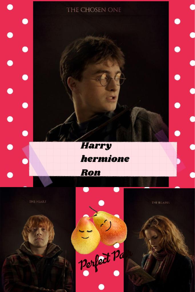 Harry hermione Ron 