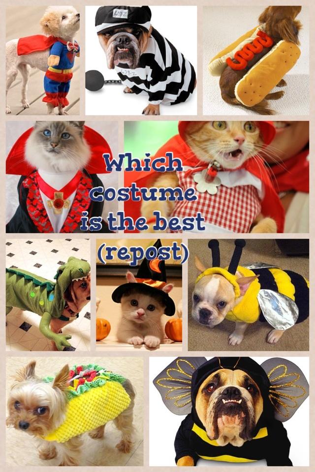 Which costume is the best (repost)