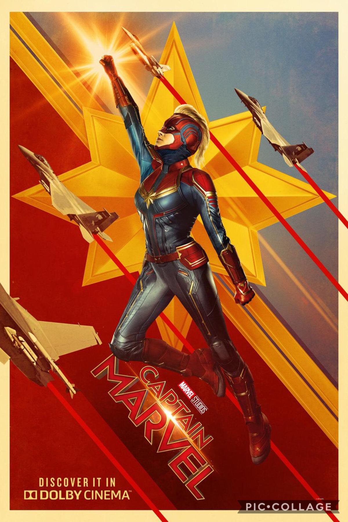 CAPTAIN MARVEL A NEW POSTER ❤️✨