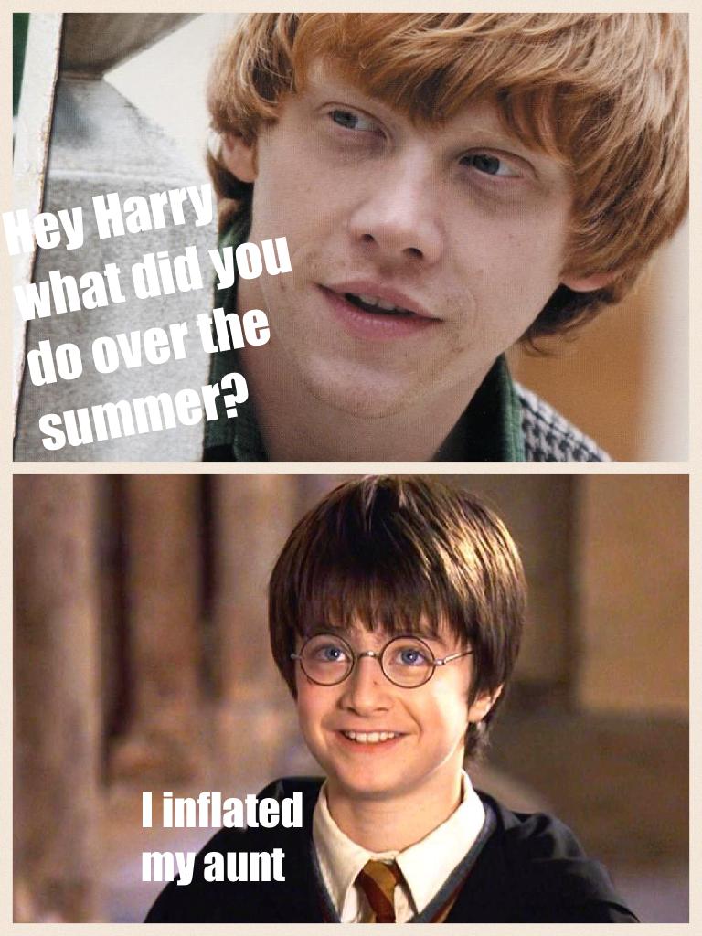 Harry Potter meme I made up I'm a nerd lol