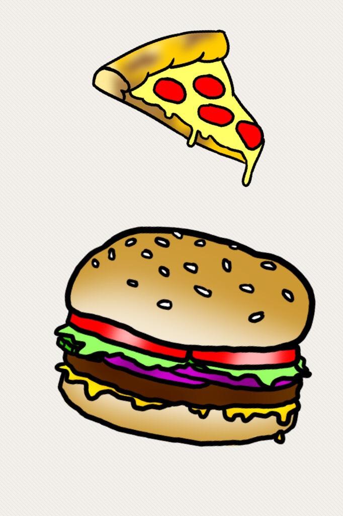 Pizza 🍕 or burger 🍔??