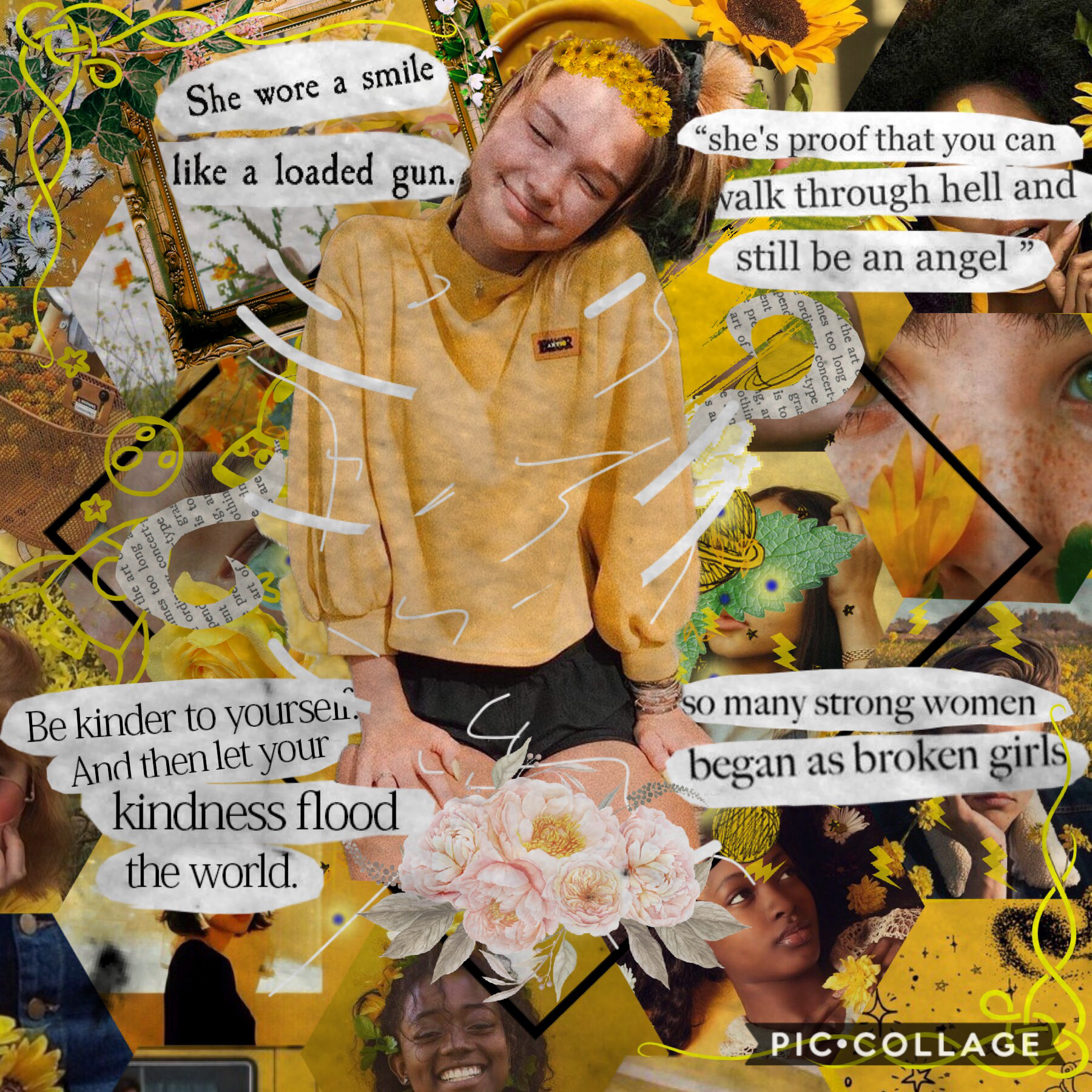 heyo guys, a posted a collage yesterday but it turned out to be pending review so I had to remake the collage with a different girl and use different quote and stuff. ugh it was a trek! anyway hope you like this ✨ text inspired by OceansBlue! 
QOTD: fav m