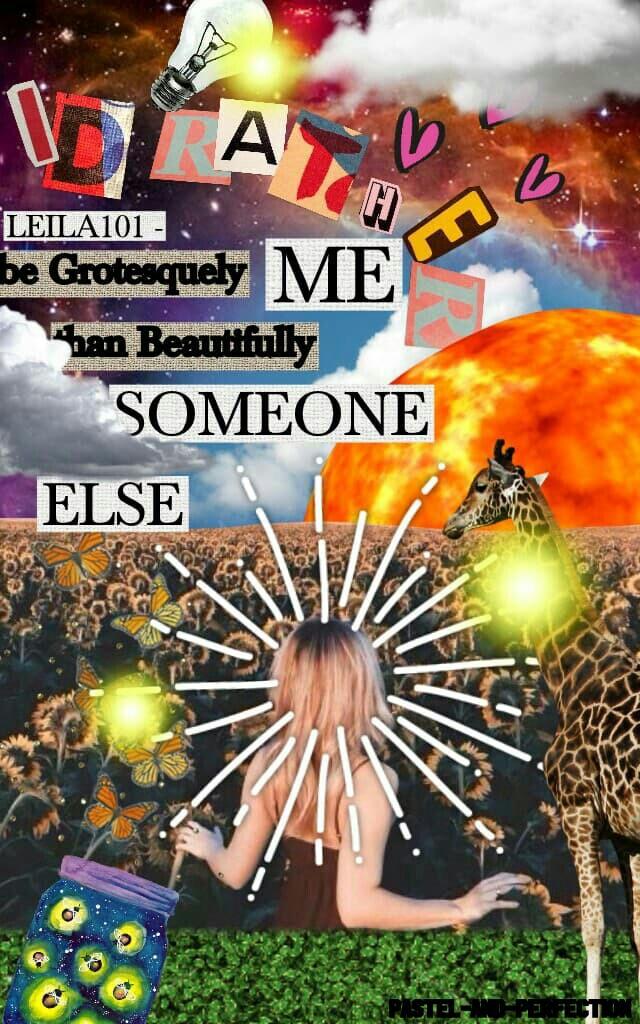 LOVE THIS! 😂 Quote by Leila101! Entry to UN1QUE's contest! Rate? 
Tags: pconly PicCollage Collage love stickers traveler's Cafe be yoursf bring you alphabet stickers fireflies Collage 30 Pic limit girl grow love Collage 