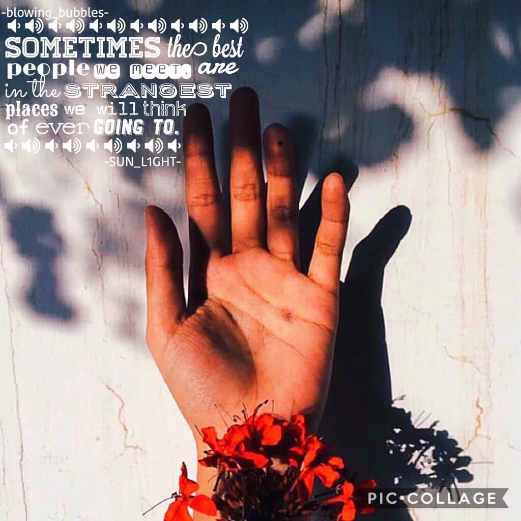 Collab with the amazing.......🥁
-SUN_L1GHT-!!!! Go follow her she has awesome collages!! She picked the quote and put it together. I picked the background. QOTD: red ❤️ or blue 💙? AOTD: blue 💙