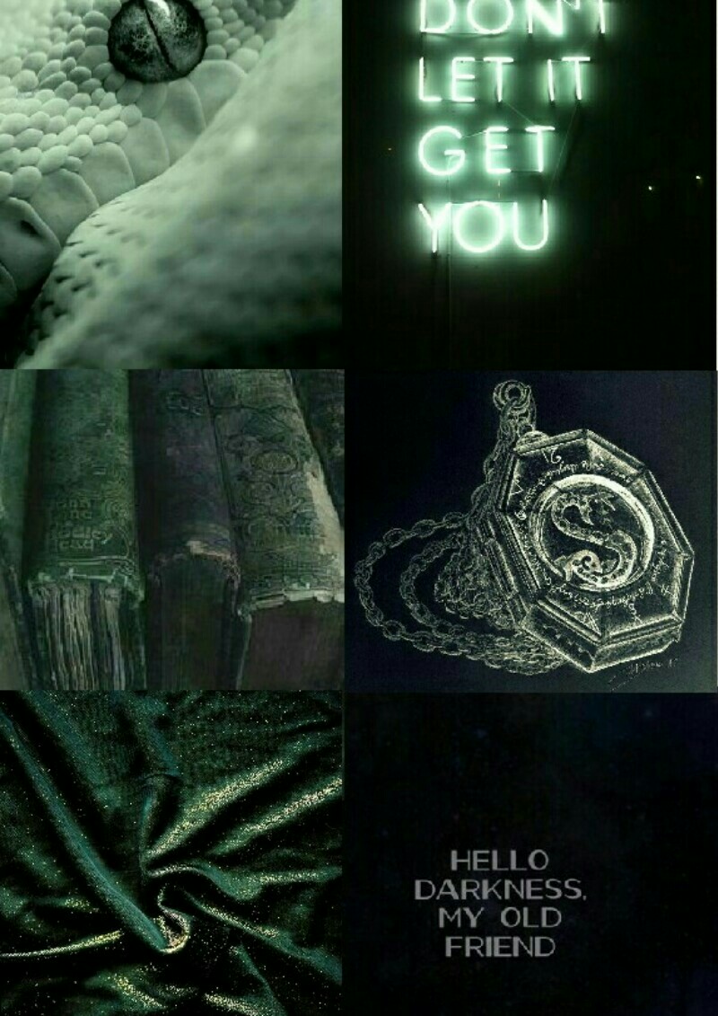 my attempts at slytherin aesthetic